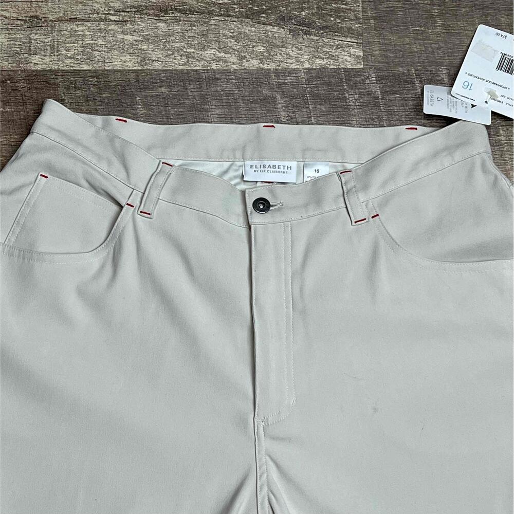 Elisabeth Liz Claiborne lightweight Pants Women Size 16 NWT - Picture 4 of 6